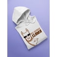 thumbnail image 3 of The No Drama Llama. Hoodie Women -SPIdeals Designs, Female Medium, 3 of 4