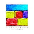 thumbnail image 5 of Rwraps Rainbow Brick Ashlar Matte Vinyl Film Wrap 59in x 22ft Vinyl Vehicle Car Film Sheet Roll, 5 of 9