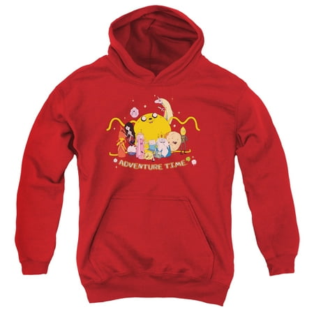 Adventure Time Outstretched Big Boys Youth Pullover Hoodie