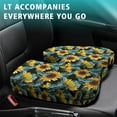 thumbnail image 4 of Premium Sunflower Pattern Memory Foam Seat Cushion Ergonomic Chair Pad for Office Chair, Car, Airplane & Bleachers Sciatica, Tailbone Hip & Back Pain Relief - Chair Cushion for Long Office Workers., 4 of 5
