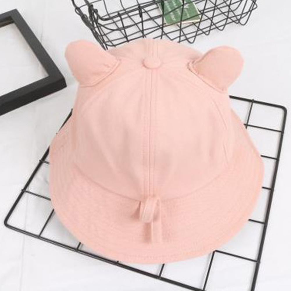 Cute Cat Ear Bucket Hat for Women Girls 
