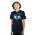 thumbnail image 3 of Christian Faith Lord is Strength Men's Graphic T Shirt Tees Brisco Brands S, 3 of 6