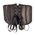 thumbnail image 2 of Elegante cinturón de cintura para mujer Faja Waspie Underbust Corset up Overbust Cinturón ancho para vestir, disfraz, adelgazar, dama, , CM 80 CM BLESIY cinturón de corsé, 2 of 8