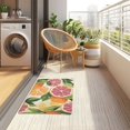 thumbnail image 4 of Yayeee Doormat for Indoor Entrance 32" x 20" Non Slippery Floor Rug, Citrus Leaves, 4 of 8