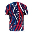 thumbnail image 4 of WAENQINLA 4th of July T Shirt for Men 1776 USA Flag Graphic Tees Short Sleeve American Flag Tops Big and Tall Crewneck Patriotic Shirt, 4 of 5