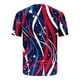thumbnail image 4 of Tops para hombre, blusas y camisas de manga corta con cuello redondo para hombre, jersey informal con cuello redondo estampado para hombre, pantalones cortos deportivos para fitness, blusa de poliéste, 4 of 5