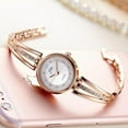 thumbnail image 6 of 2Pcs Top Luxury Rhinestone Wristwatch Women Stainless Steel Dress Quartz Watch Elegant Analog Watches for Women, 6 of 9