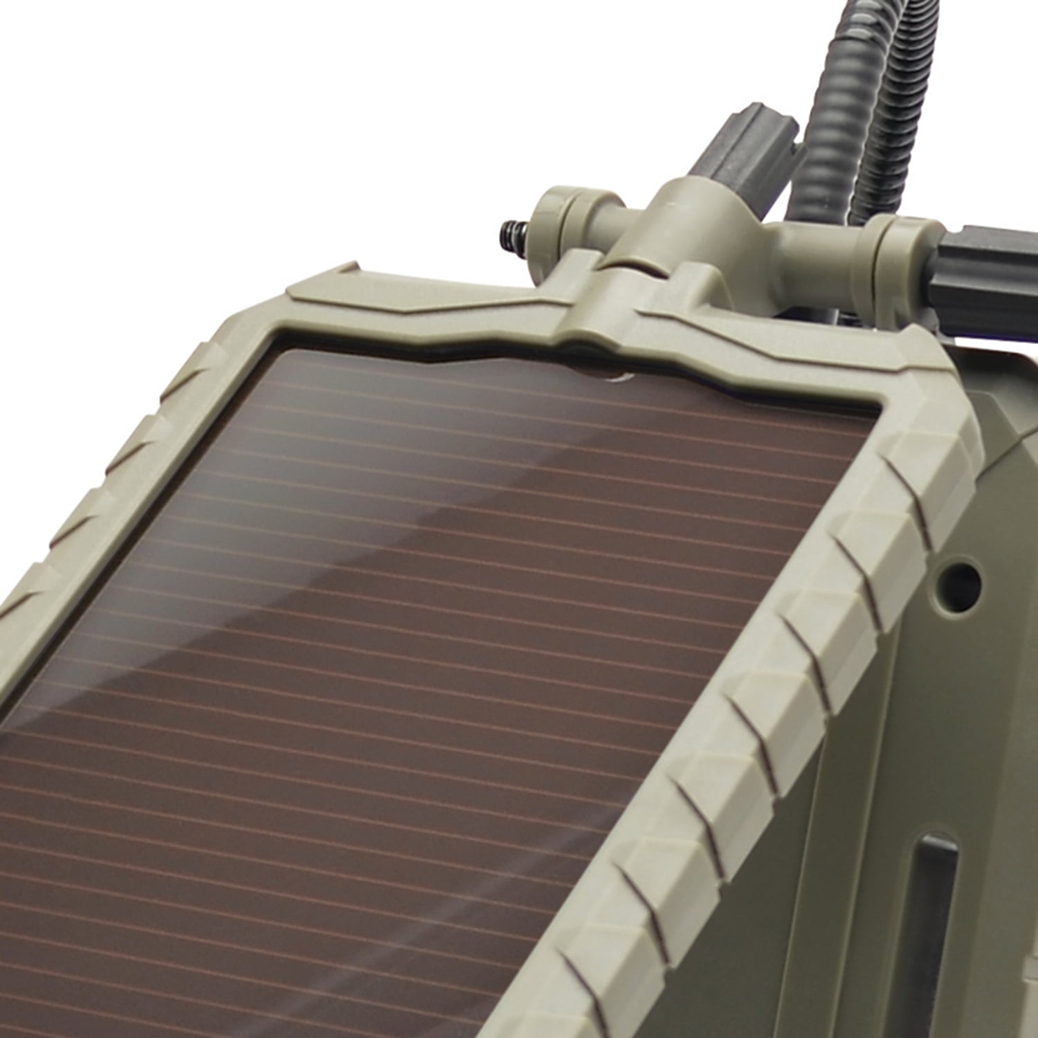 Stealth Cam Solar Battery Pack, 5,000 mAh Li-ion, 12V Solar Panel, Trail Camera Accessory, 10.95"