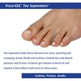 thumbnail image 3 of PediFix Visco-gel Toe Separators, Large, 2 Count, 3 of 6
