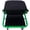 Green + Steel+2, variant on LANKANG 36 Inch 2 in 1 Z Style Mechanic Creeper Seat Red Low Profile Rolling Creeper 300 LBS Capacity with 6 Wheels for Garage Shop
