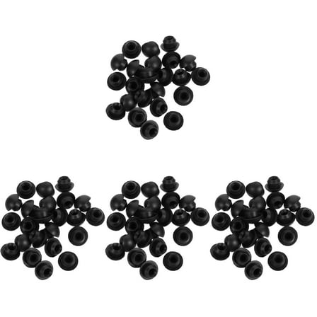 4 Pieces Black Plug Jack Oil General Hydraulic Jacks