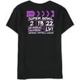 thumbnail image 2 of Fanatics Womens Super Bowl LVI Graphic T-Shirt negro M, 2 of 2