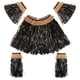 thumbnail image 1 of 1 conjunto de atuendos de mujer de la fiesta de la fiesta hawaiiana Falda de los accesorios hawaianos, 1 of 5