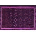 thumbnail image 1 of Ahgly Company Indoor Rectangle Persian Purple Traditional Area Rugs, 8' x 12', 1 of 4