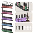 thumbnail image 4 of Organizador de esmaltes de uñas ERYTLLY, para montaje en pared, color marrón, 4 of 9
