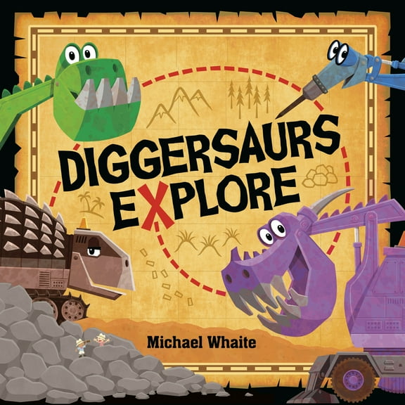 Pre-Owned Diggersaurs Explore Paperback