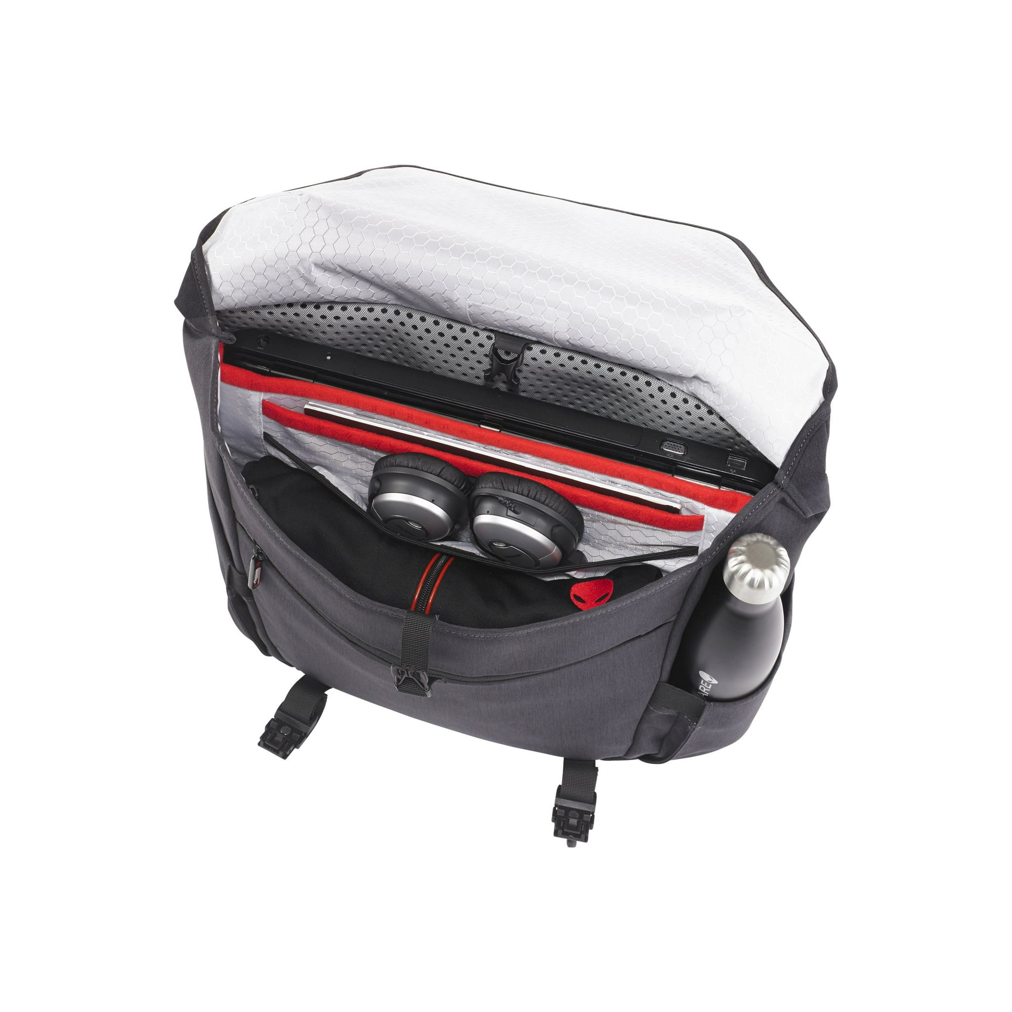 Mobile Edge Alienware Area 51m 17.3 Messenger Bag Notebook carrying case 17.3 black dark gray for Alienware Area 51m Walmart