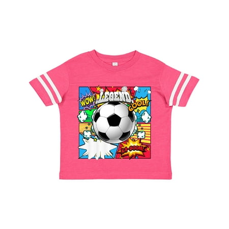 

Inktastic Soccer Superhero Gift Toddler Boy or Toddler Girl T-Shirt