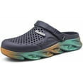 thumbnail image 4 of Clogs for Men Garden Shoes Water Sandals Mens Rubber Clogs Outdoor Slippers Waterproof Slip On Summer Mules Gradient Color, 4 of 17