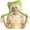 Green, variant on Cute Plush Cat Hat, Winter Warm Fluffy Ear Headwear, Plush Cosplay Costume Head Accessories
