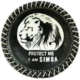 thumbnail image 2 of Stoneage Arts Inc 8" Black, White, and Brown Round "Protect Me" Lion-Themed Bowl Crafted with, 2 of 2