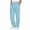 Light Blue, variant on Sweatpants for Men Open Bottom Fleece Baggy Joggers Pants Straight Leg Solid Stretch Workout Athletic Pants