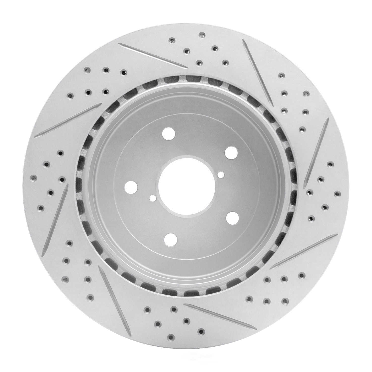 Dynamic Friction Company 830-13017L DFC Geoperformance Rotor - Drilled and Slotted