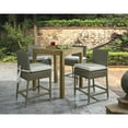 thumbnail image 2 of Padma's Plantation Outdoor Boca Counterstool - With White Outdoor Cushion, 2 of 5
