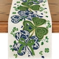 thumbnail image 4 of Fwttom Patrick's Day Table Runner Kitchen Dining Table Decoration for Home Party Decor, 4 of 7