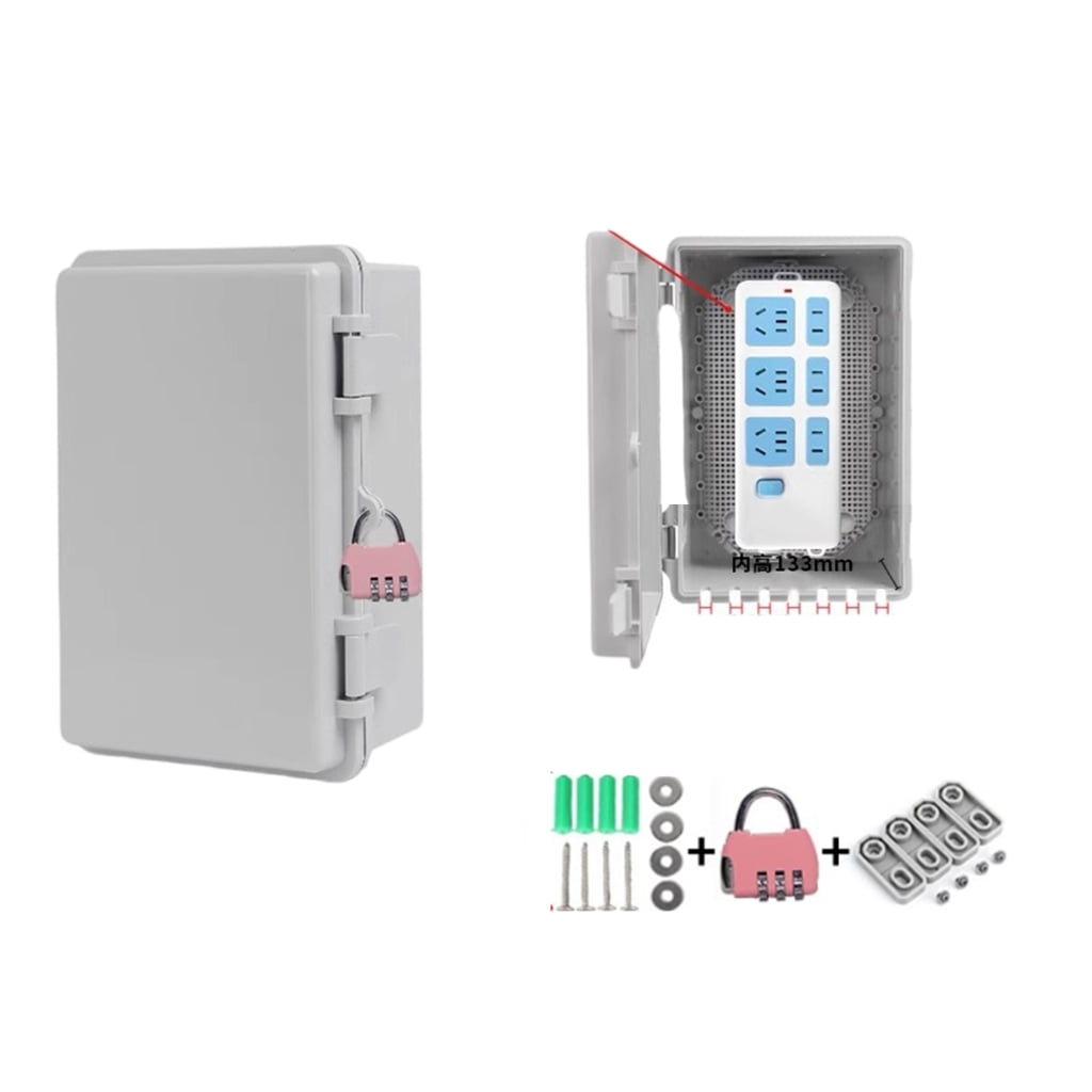 WINDLAND Weatherproof Power Outlet Cover Childproof Outdoor Electrical Case for Outdoor