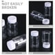 thumbnail image 3 of 22 botellas de plástico transparentes de 80 ml con boca grande para líquidos, botellas de plástico para líquidos, botellas de viaje transparentes, envases de maquillaje, 3 of 7