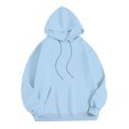 thumbnail image 3 of WILLBEST Sudaderas Navideñas para Hombre, Moda Informal, con Letras y Estampado De Partes, Suéter con Capucha y Cordón De Manga Larga Mediana​​, 3 of 4