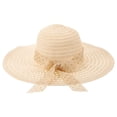 thumbnail image 1 of Sombrero para el sol, visera de paja, parasol decorativo, sombrero para mujer, sombrero de entrenamiento, sombrero tejido de paja, 1 of 6