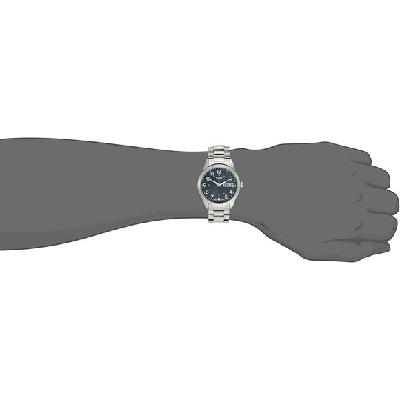 Timex Reloj deportivo de acero inoxidable South Street para hombre Timex Timex