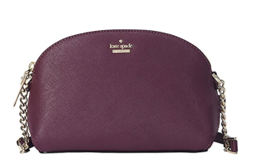 plum kate spade wallet