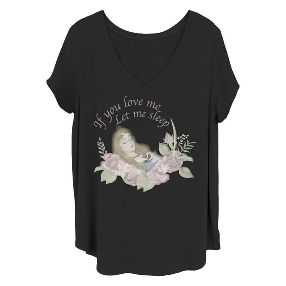 Women's Disney Let Me Sleep Beauty  Graphic T-Shirt