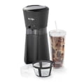 thumbnail image 1 of Mr. Coffee - Cafetera helada con vaso reutilizable y filtro de café, negra, embalaje libre de frustr Mr. Coffee NA, 1 of 6