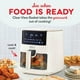 thumbnail image 3 of DASH 7qt Clear View Digital Air Fryer - Cream, 3 of 5