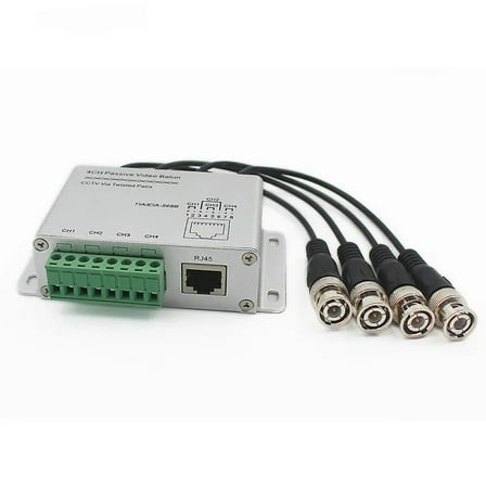 4 Channel AHD CVI TVI Coaxials Video Transmitters for Surveillances Systems
