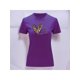 thumbnail image 1 of Playera Blusa Con Estampado De Corazon My Kernel Animal Print Ropa Para Mujer Color Morado Talla Mediana Marca Emil SaEs, 1 of 4
