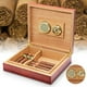 thumbnail image 2 of Labymos Humidor portátil de madera de cedro, 2 of 8