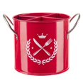 thumbnail image 3 of con fondo hueco tenedor palillos caja con asas rojo Gloria Soporte para palillos de cocina, 3 of 9