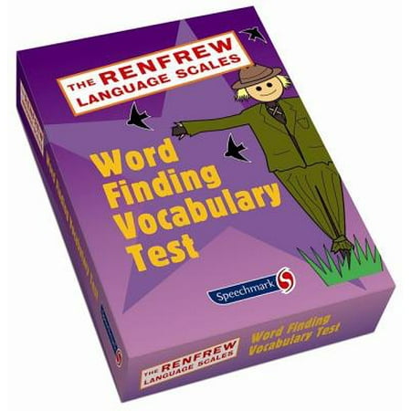 - Word Finding Vocabulary Test