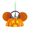 disney halloween mickey pumpkin candy light up ear hat ornament new with tag