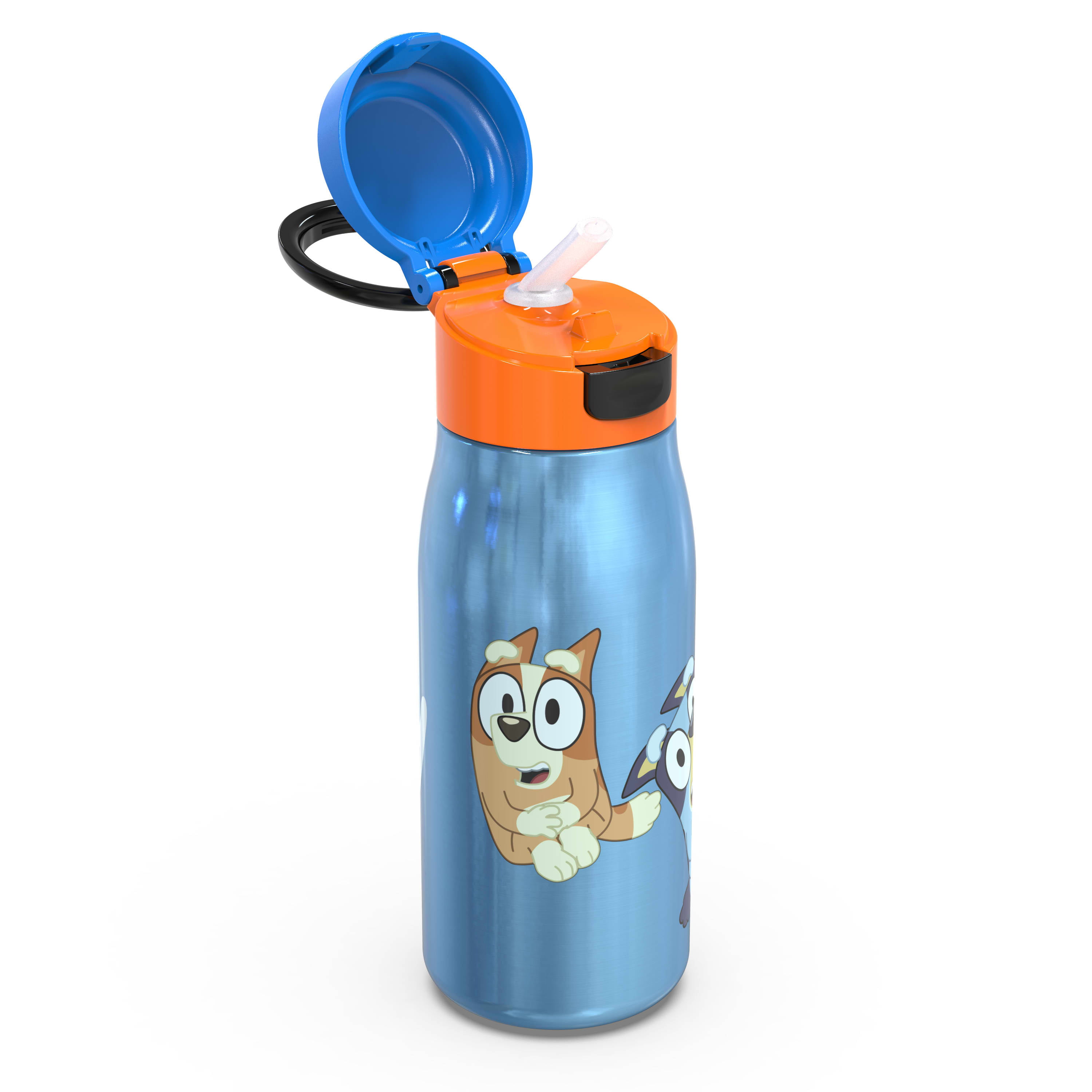 Bluey Muffin Unicorse Funny Stainless Steel Water Bottle, Standard Lid 