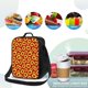 thumbnail image 4 of Fotbe Sunflowers On Red Lonchera Bolsa de Almuerzo para Hombres y Mujeres, Lonchera de Gran Capacidad, Bolsa de Almuerzo Reutilizable, Bolsa Térmica Aislante, 4 of 7