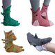 thumbnail image 3 of Calcetines de Navidad para hombre y mujer, calcetín de punto de cocodrilo, tiburón, pez, camaleón, novedad, Invierno, 3 of 4