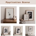 thumbnail image 5 of 4 pc Solid Wood Stretcher Bars for Oil Painting Canvas Prints Poster Wall Art Photo BurlyWood 30.1x1.9x1.9cm, 5 of 5