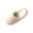 Khaki, variant on Risckoth Women's Closed Toe Slippers Plush Fleece Round Head Cozy Indoor Shoes