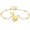 18K Gold Plated Cat, variant on Cat Bracelet Sterling Silver Cat Chain Bracelet Gift for Women
